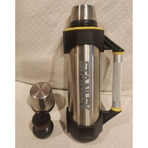 Stanley Stainless Steel Vacuum Bottle Thermos Aladdin Handle Yellow